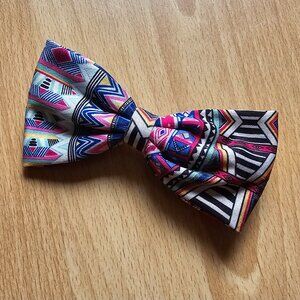 Multicolor Clip-On Hair Bow | Women's Hair Bow | Children's Hair Bow